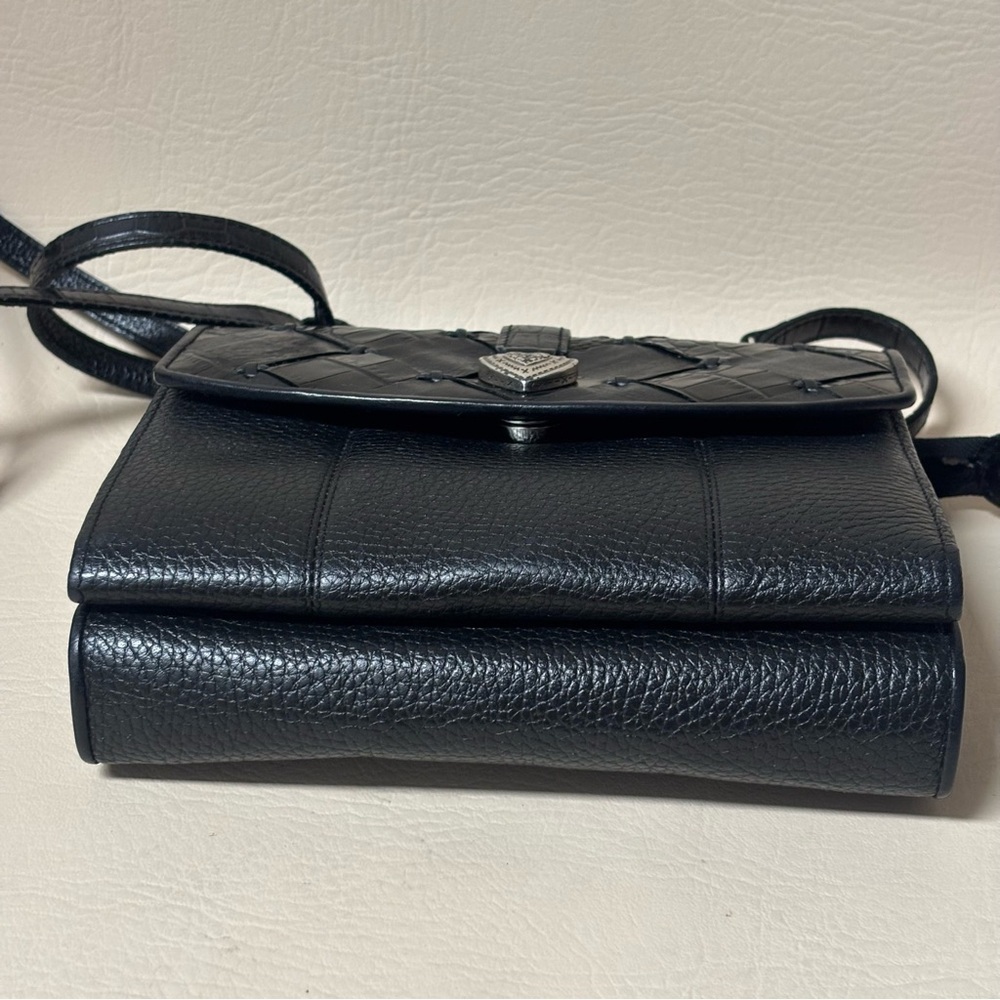BRIGHTON Black Crossbody
Purse Foldout Wallet - Picture 3 of 9
